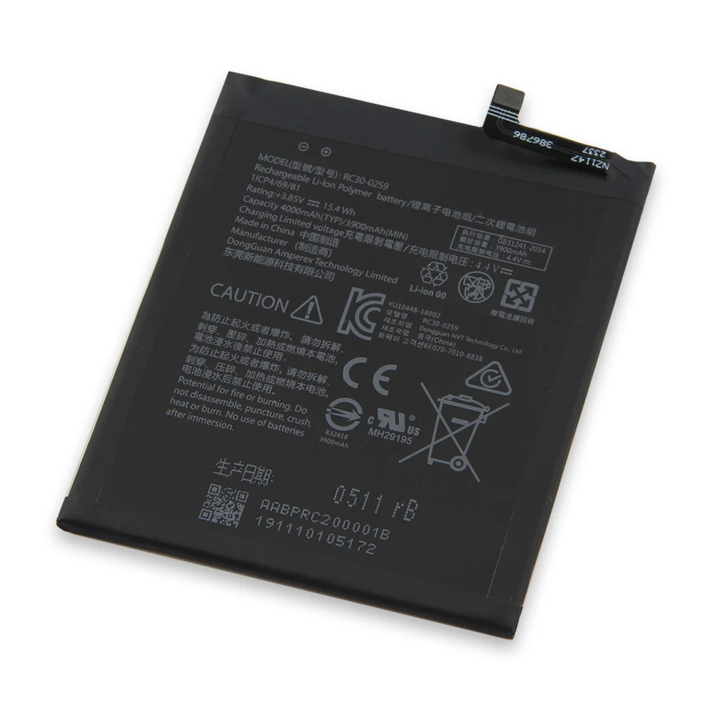 Replacement Battery 4000mAh RC30-0259 For Razer Phone 2 1 Phone2  Phone1 Rechargeable Batteries RC30-0215