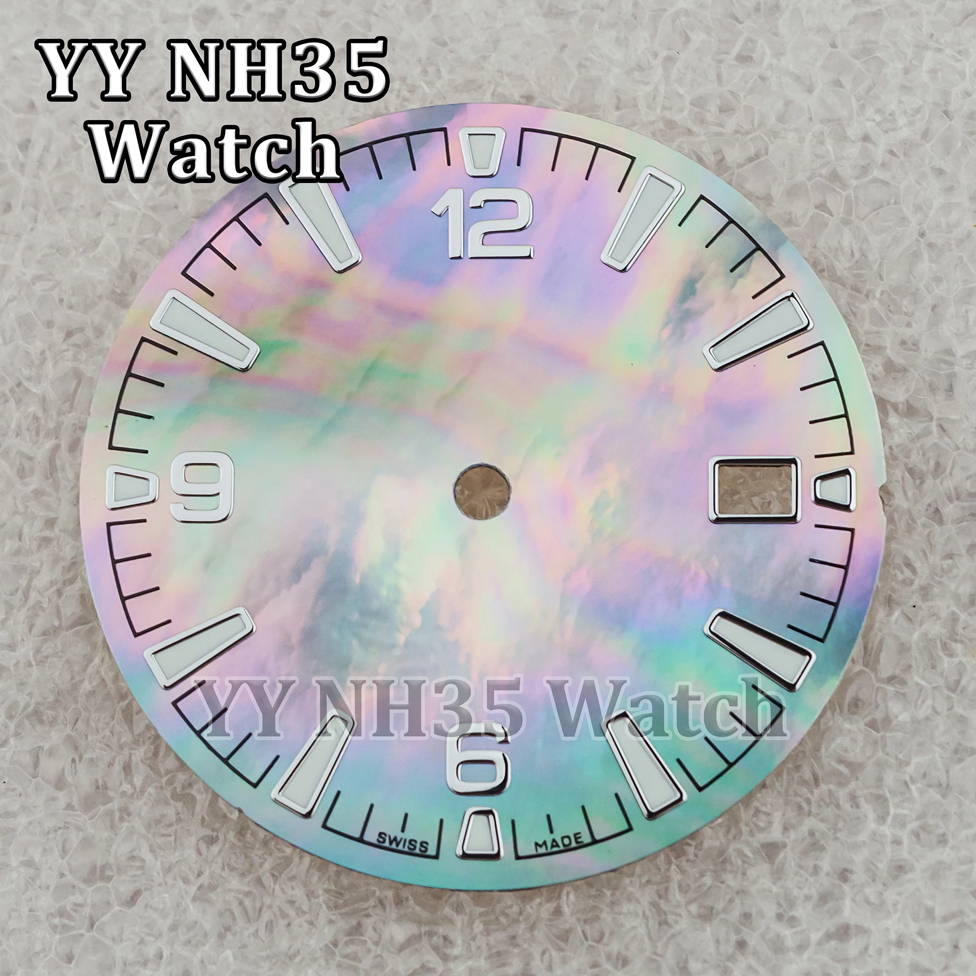 

NH35 Dial Luminous Watch Dial for Seamaster 300 31mm Watch Face fit NH35 Automatic Movement Watch Mod Parts Shell Watch Dial