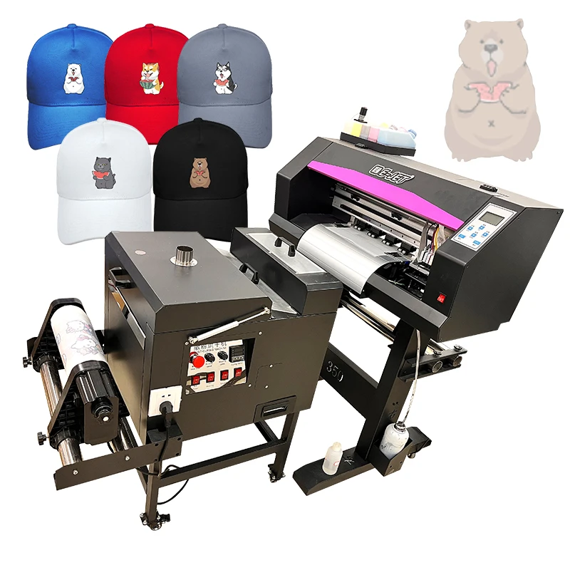 Low Price Dtf Printer 60cm Textile Equipment Dtf Pet Film Printer Impresora Dtf Con 6 Canakes De Tinta