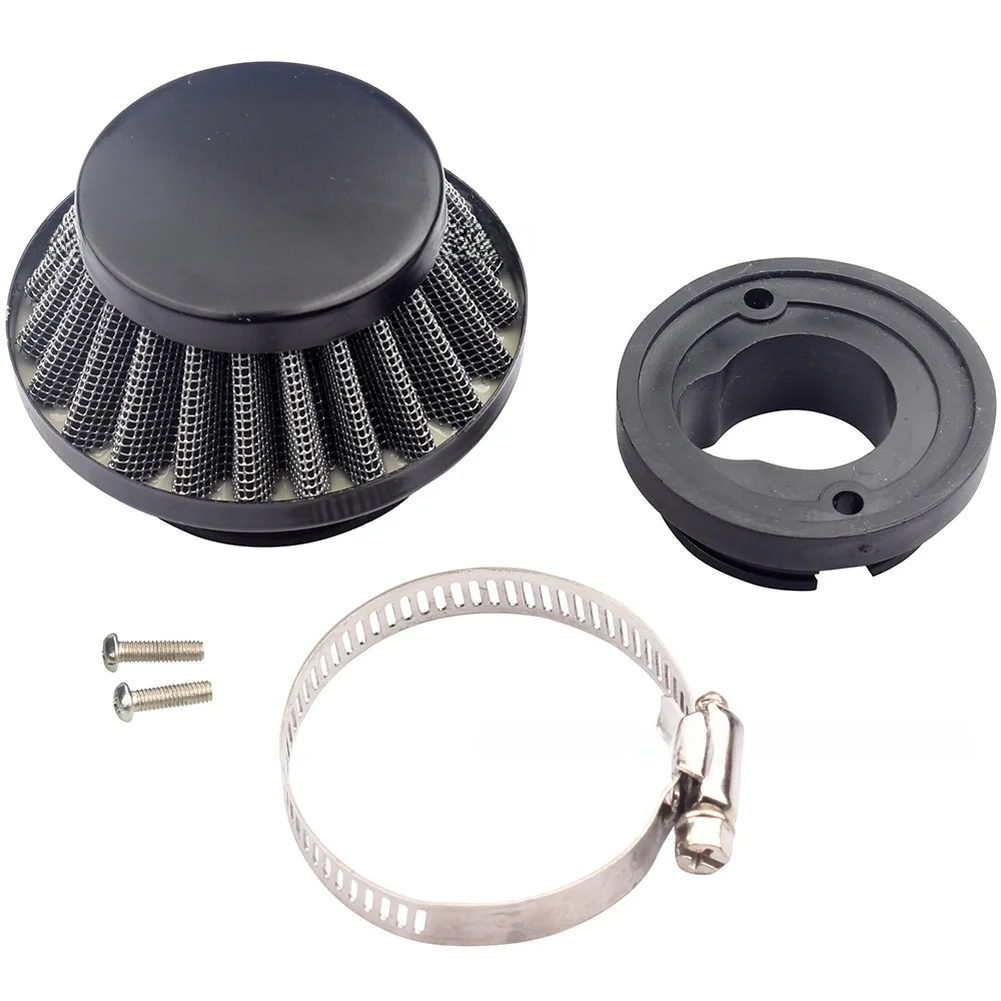 47cc 49cc Motorcycle Air Filter Head Air Cleaner For Scooter Off-road Air Filter Motorcycle Air Filter Accessories Plastic