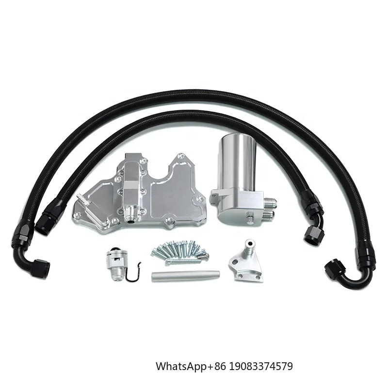 

SYPES CNC Aluminum Oil Catch Can Tank Kit for Golf MK7 Audi S3 Gen3 EA888 Engine