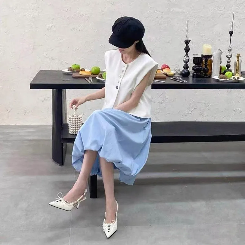 European-style Pointed-toe, Slim Heel, Bow Tie, Strappy High Heels for Women,  New Style, French Single-strap, Open-toe Sandals view 5