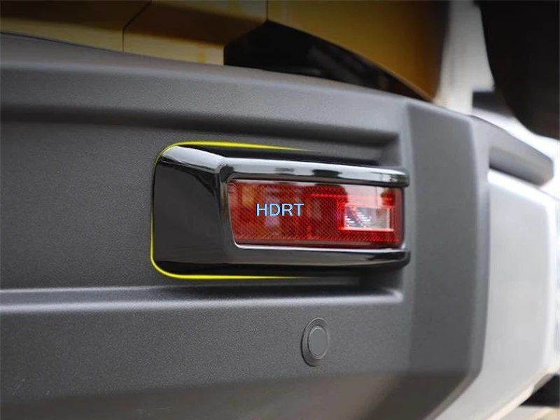 Rear Bumper Fog Light Cover Front Lamp Trim Frame Car Styling Protector Decoration Accessories For BYD Equation Leopard 5 2023 +