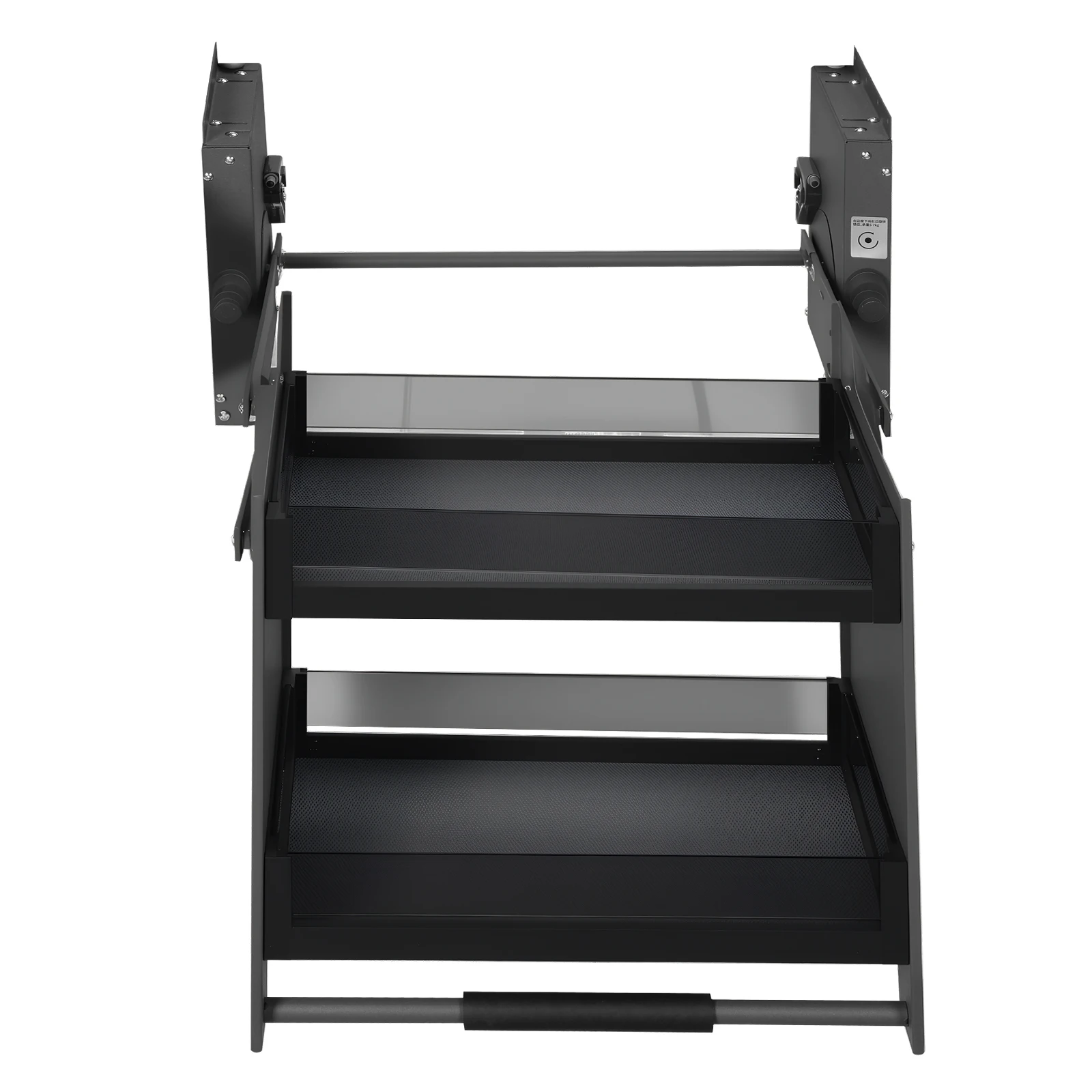 

Stainless Steel Pull Down Shelf 2 Tiers Cabinet Storage Organizer Adjustable Bearing Wall Mounted Pantry Closet Organizer Supply