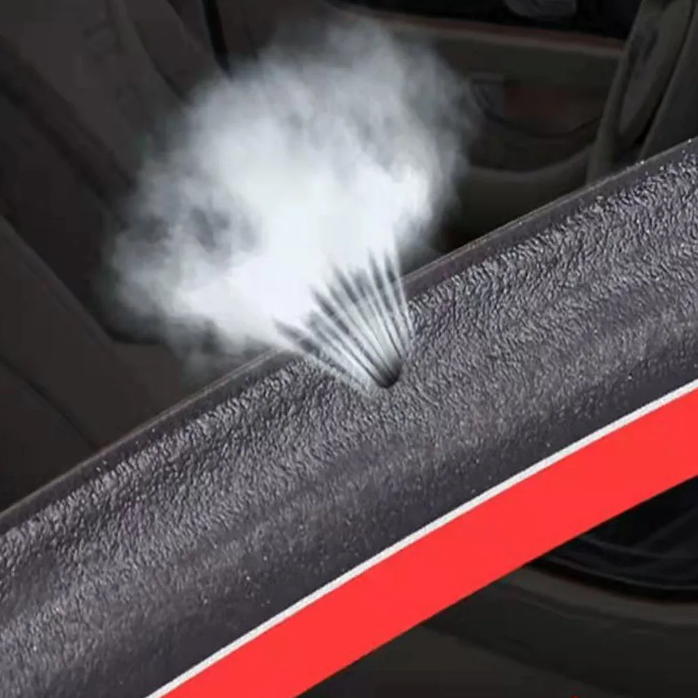

Sound Insulation Sealing Strip Car Door Weatherproof Rubber Edge Soundproof Double Layer Automotive Seal Windproof Practical