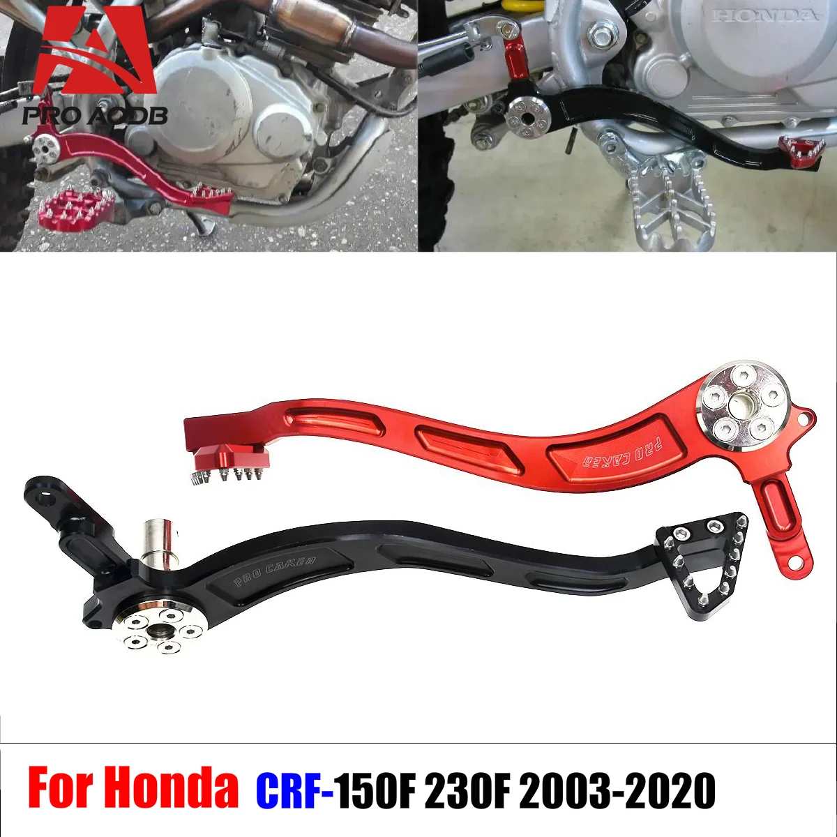 

For Honda CRF230F 2003-2017 Sturdy Motorcycle parts Gear Shift Rear Brake Pedal Lever CRF 230 F 230F 2016 2015 2014 2013 2012