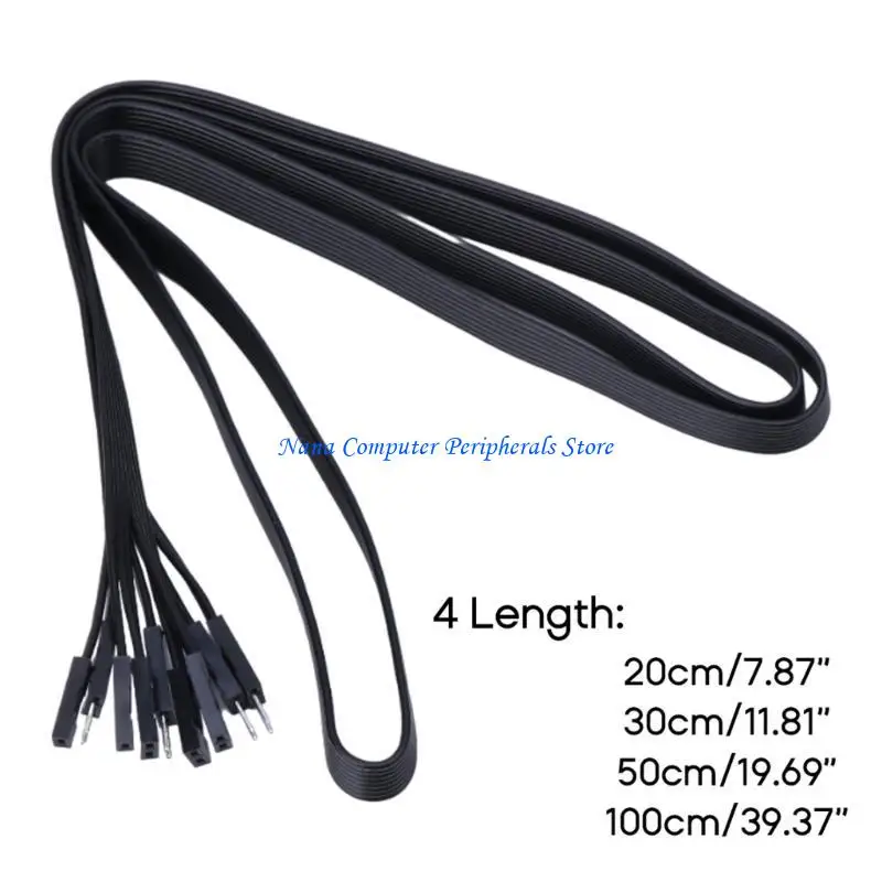 F68C 마더 보드 HDD LED/PLED/RESET SW 전력 SW EXTENSION CABLE 2 핀 여성 대 남성