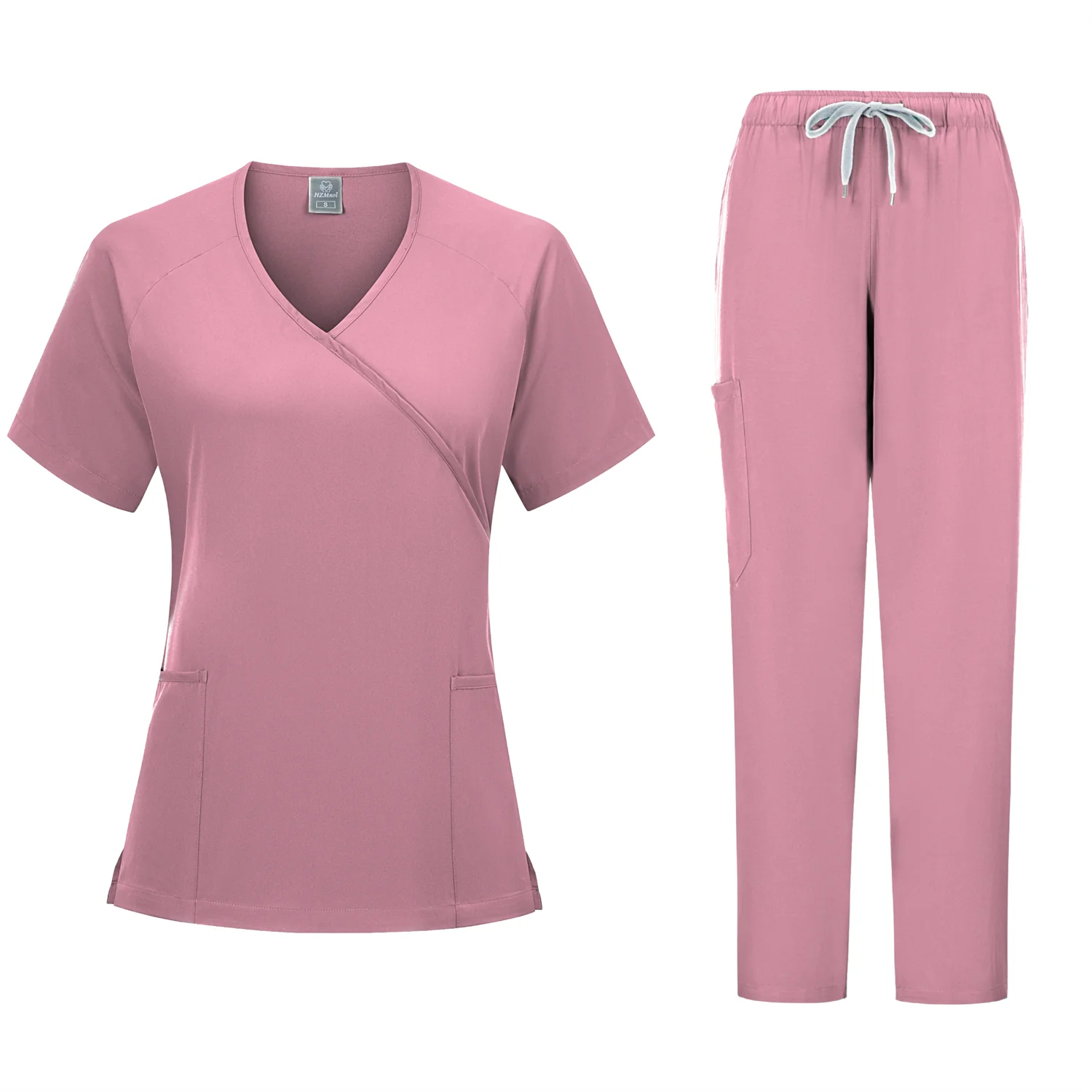 Nieuwe Scrubs Set Medische Uniformen Uniform Arts Chirurgie Overalls Schoonheidssalon Workwearworkers Scrubs Tandheelkunde Werkkleding Set