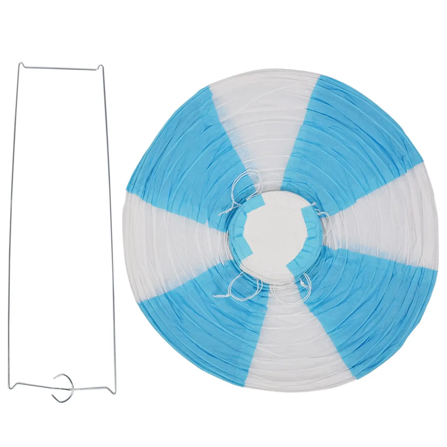 12-дюймовый воздушный шар, бумажный фонарь, абажур, потолочный светильник, декор для свадебной вечеринки, синие полосы GSY