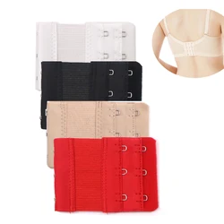 3PCS Lady 3Hooks Bra Extender for Women's Elastic Bra Extension Strap Hook Clasp Expander Adjustable Belt Buckle Underwear