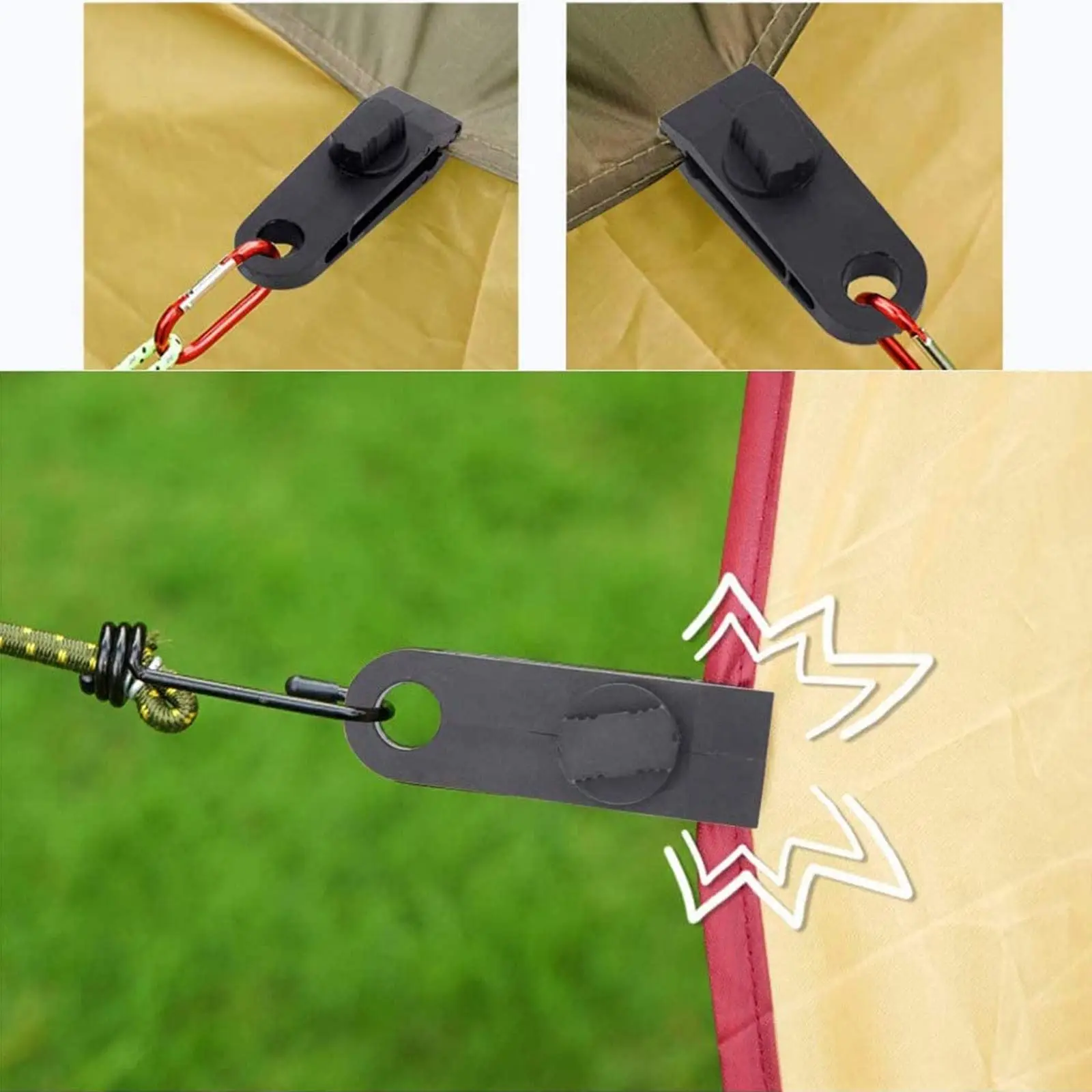 10Pcs Tent Clips, O…