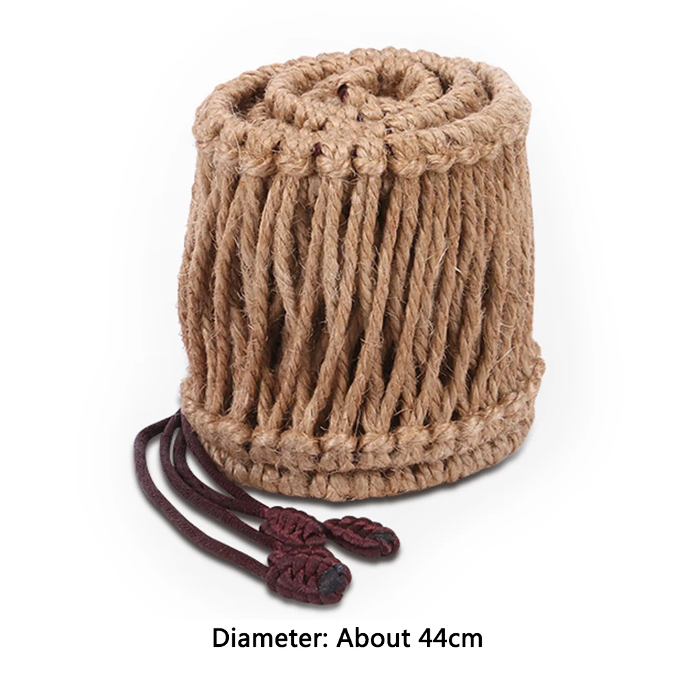 Steel Tongue Drum Wrapped Braided Rope Handmade Handpan Decoration Woven Rattan Rope for 12 inch Ethereal Drum Accessories