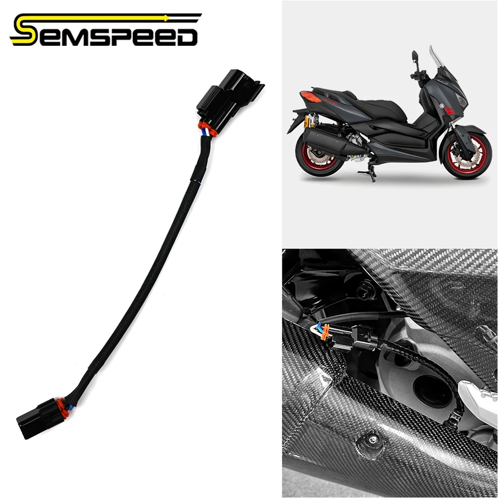 

X-MAX YP125R 2010 Extension Cable For Yamaha XMAX Oxygen Sensor Exhaust O2 Lambda Probe 2006-2025 Sensor Motorcycle Accessories