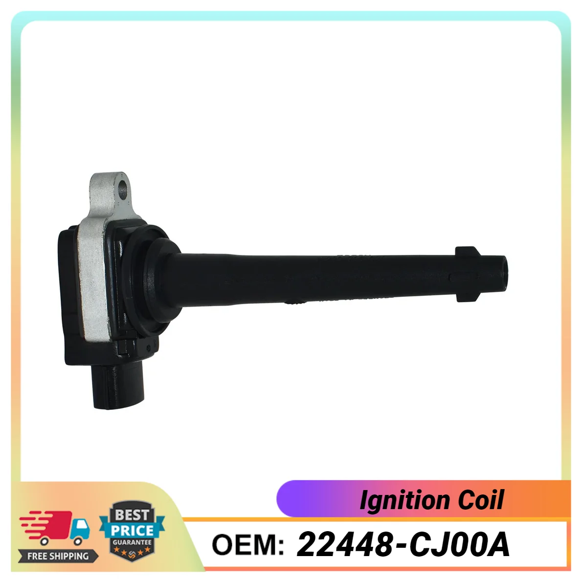 1PCS Ignition Coil 22448-CJ00A 22448CJ00A For Nissan Cube Micra NV200 Note Qashqai Tiida X-Trail, Renault Clio Laguna 2.0 16V