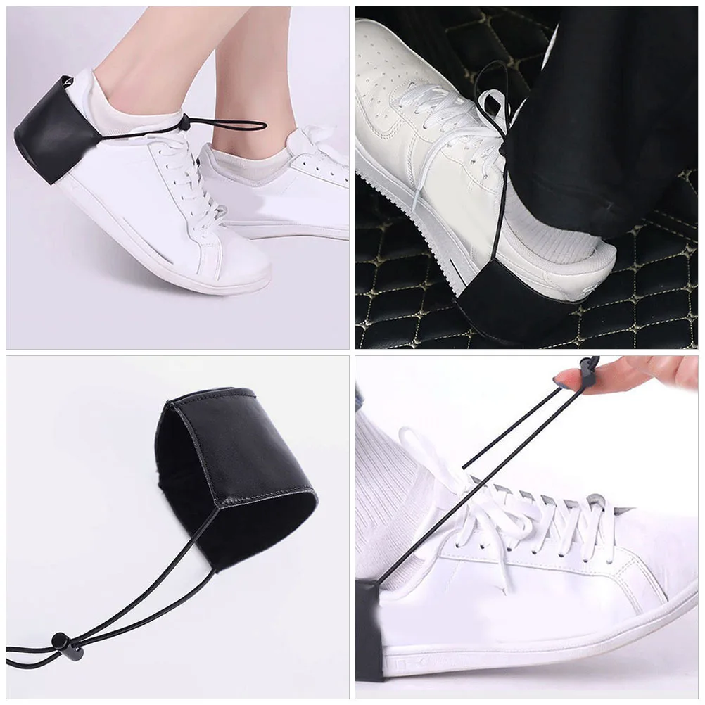 

1Pair Heel Protectors for Shoes Driving Footwear Protector Cover Anti-Slip Buckle Strap Reusable Heel Saver for Daily