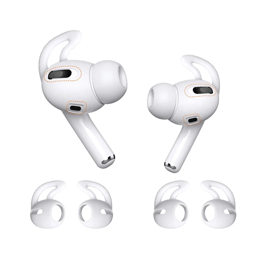 

1 пара силиконовых планшетов для Airpods Pro противоскользящие мягкие вкладыши для наушников Airpods Pro 3