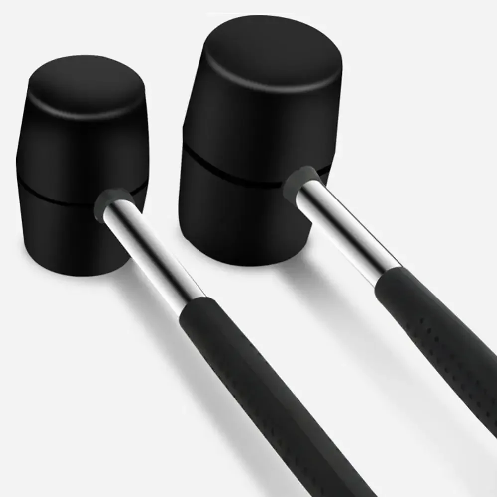 Rubber Hammer, Floor Tile Installation, Rubber Hammer, Manual Tool, Portable Heavy-Duty Wooden Hammer