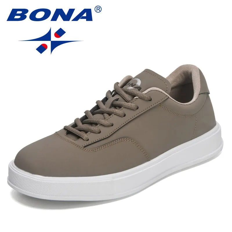 BONA 2023 New Designers Man Leisure Footwear Outdoor Sneakers Men Brand Shoes High Quality Breathable Anti-Slip Walking Shoes