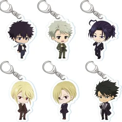 Anime Fans Gifts Moriarty the Patriot Louis James HD Figures Cartoon AcrylicKeychain pendant Ornament Collection Series About6cm