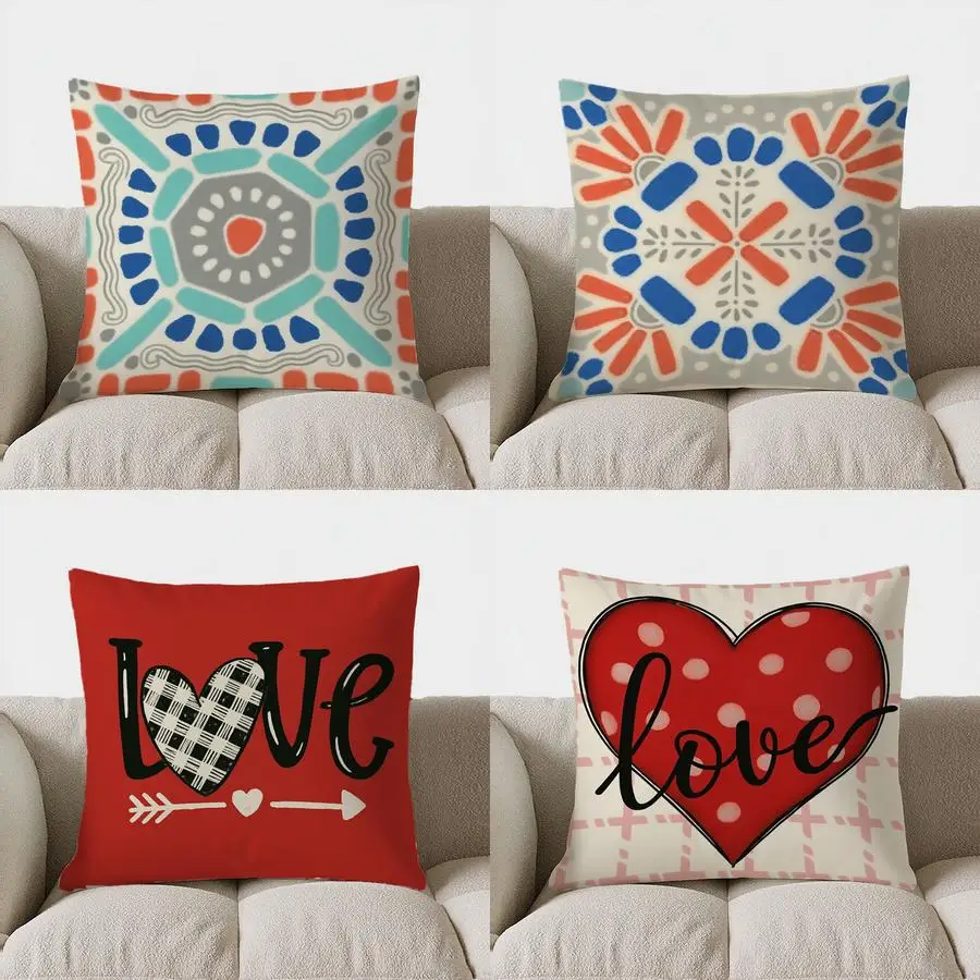 

Домашний декор, подушка с геометрическим узором для домашнего декора, чехол для подушки с узором, подходит для дивана, спальни, автомобиля, наволочка