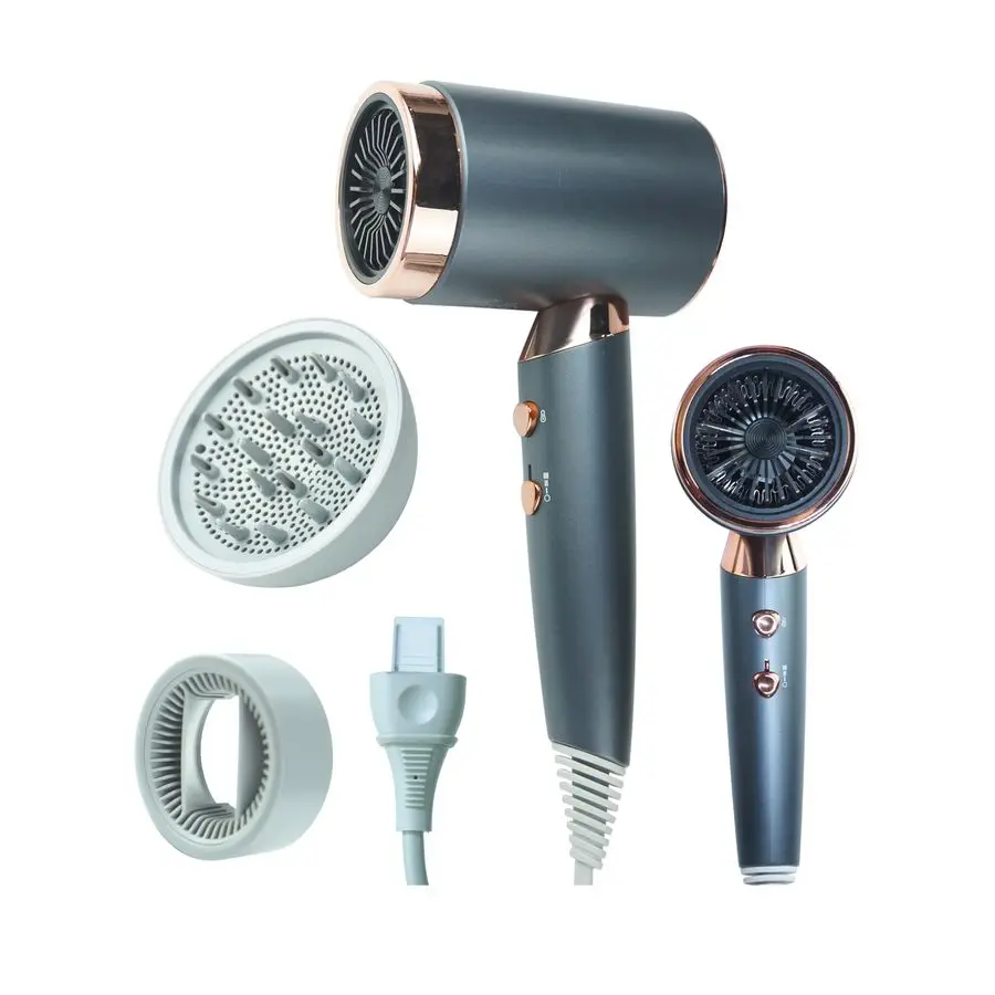 

Professional Lonic Hair Dryer for Women amp Men,1600W Fast Drying Blow Dry with Diffuser and Concentrator for Various Types of H