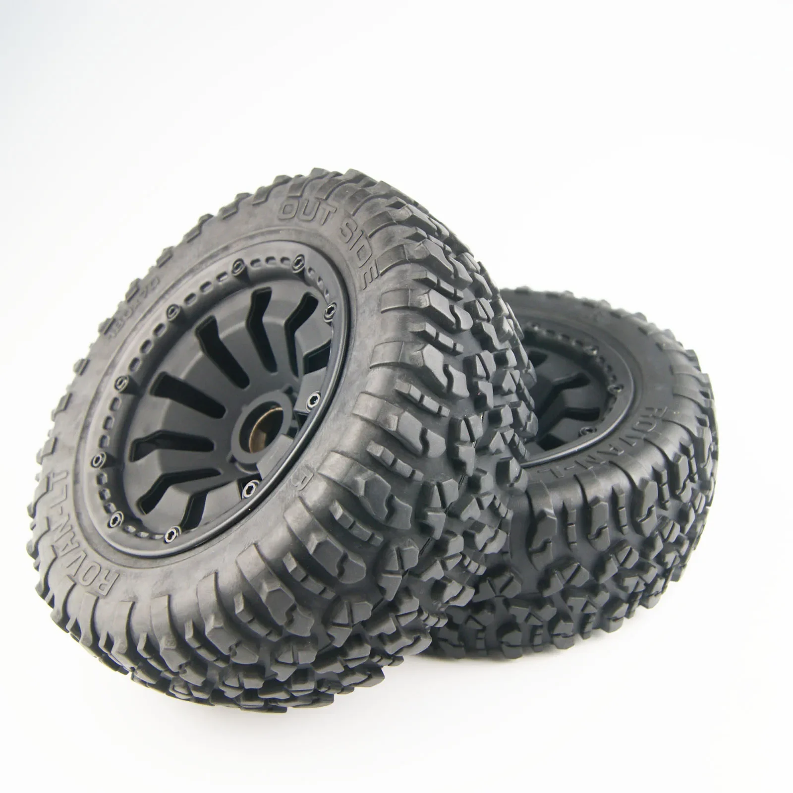 New Off Road Tires Wheels For Hpi Rovan Km Baja 5b DBXL LOSI 5IVE T 5T 180mm x 70mm with 24mm hex