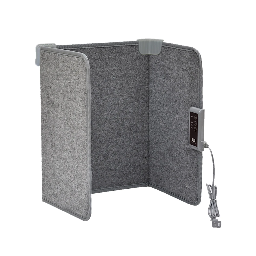 맞춤형 겨울 쿠션 접이식 발 히터, 전기 온열 3 피스 스테레오 난방 발 워머 패드, 새로운 디자인