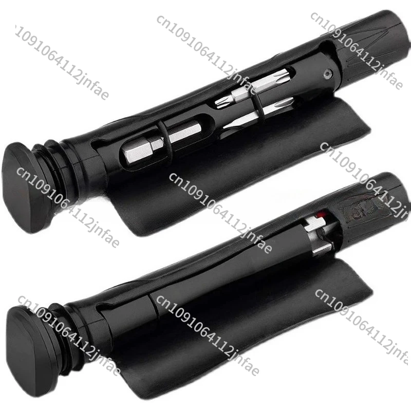 

Mountain road bicycle hidden vertical head pipe portable multifunctional repair ratchet tool
