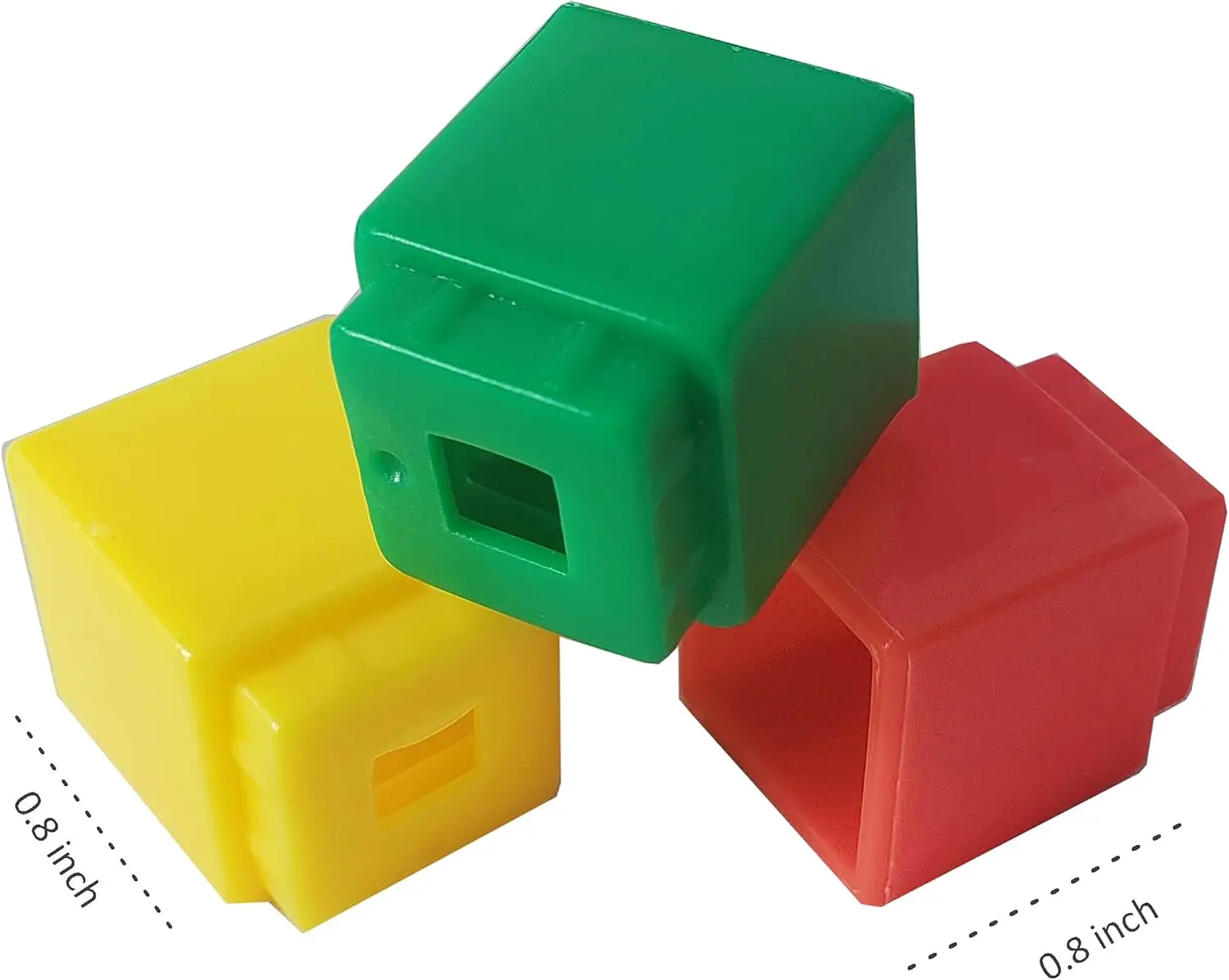 Mathe-Manipulative, Zählwürfel, pädagogische Zahlenblöcke, Klassenzimmer-Spielzeug, Lernmaterialien für den Kindergarten, Heimschulbedarf