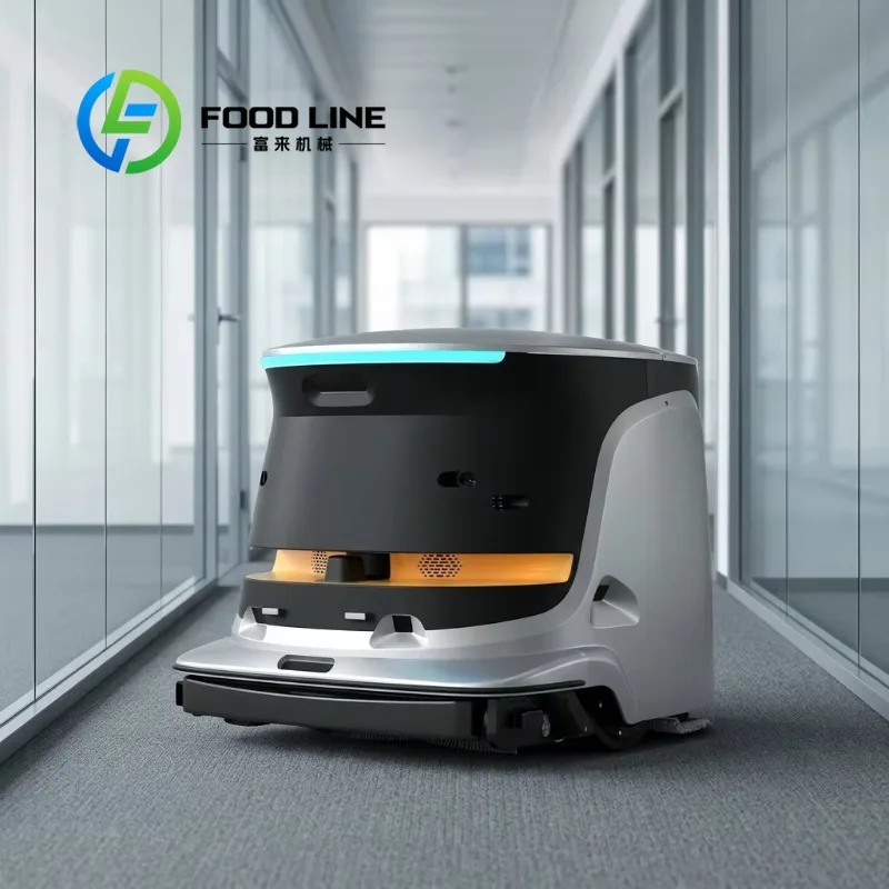 Multifunctional Floor Cleaning Robot 22L Water Tank High Efficiency Auto Charging Autonomous Obstacle Avoidance Industrial Use