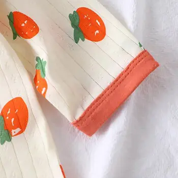 夏季兒童純棉長袖長褲睡衣套裝,柔軟透氣,卡通小熊圖案,適合空調房間穿著,男女童皆宜。 10 最佳銷售 兒童睡衣 - №1