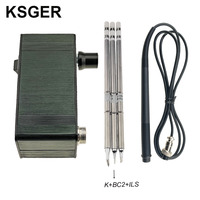 KSGER T12 Portable Mini Soldering Station STM32 V3.1S OLED Iron Tips DIY Electric Tools Welding Auto-standby DC 24V