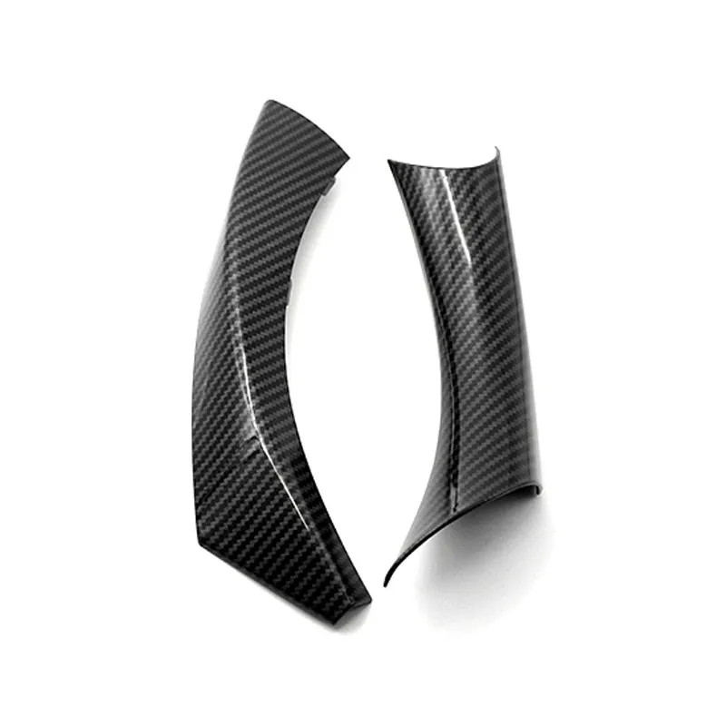 2 stücke Auto Zubehör Carbon Textur Links/Rechts Türgriff Pull Abdeckung Trim Für BMW 3 Serie E90 E91 316 318 320 325 328i