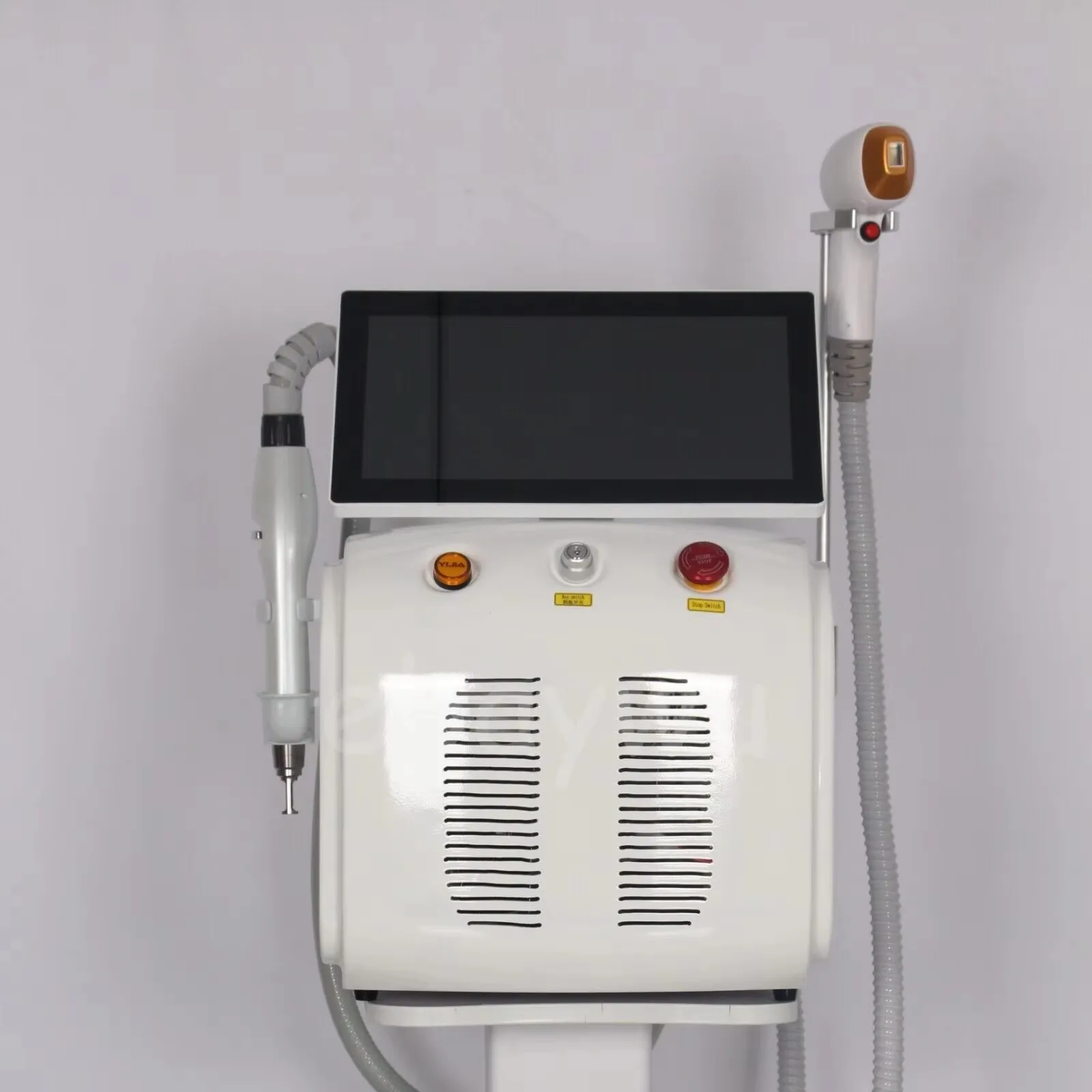 Professional 2 in 1 Diode and Nd Yag Laser 755 808 1064nm Hair Removal Machine Portable Picoseconds Laser Tattoo Remover