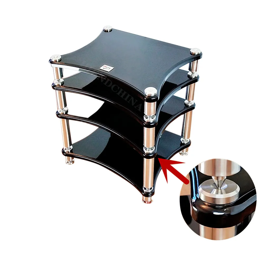 

DY-03 Рама из цельного дерева из нержавеющей стали для аудиодинамика, усилитель оборудования, амортизатор для ногтей, штатив, кронштейн для аудиоподставки