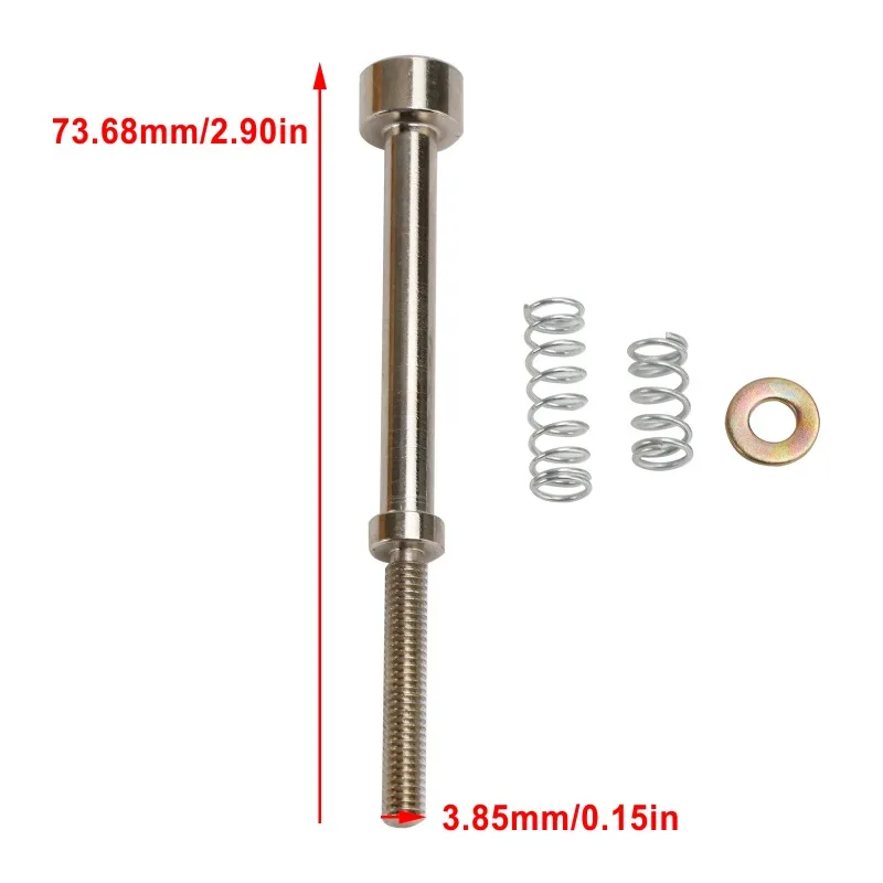 2PCS Carburetor Idle Mixture Screw Rebuild Kit Fit for Big Twin 1990-2006 Carb Parts