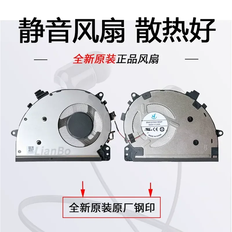 Cooling Fan for Samsung NP350XCR 350XCJ Plus 2 NP550XDA NT550XDA 560XDA Laptop CPU Cooler Replacement Part