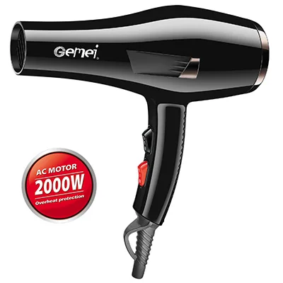 Coofull Original PROGEMEI GEEMY GM1758  Professional Hair Dryer for Salon 3 Speed Hair Dryer