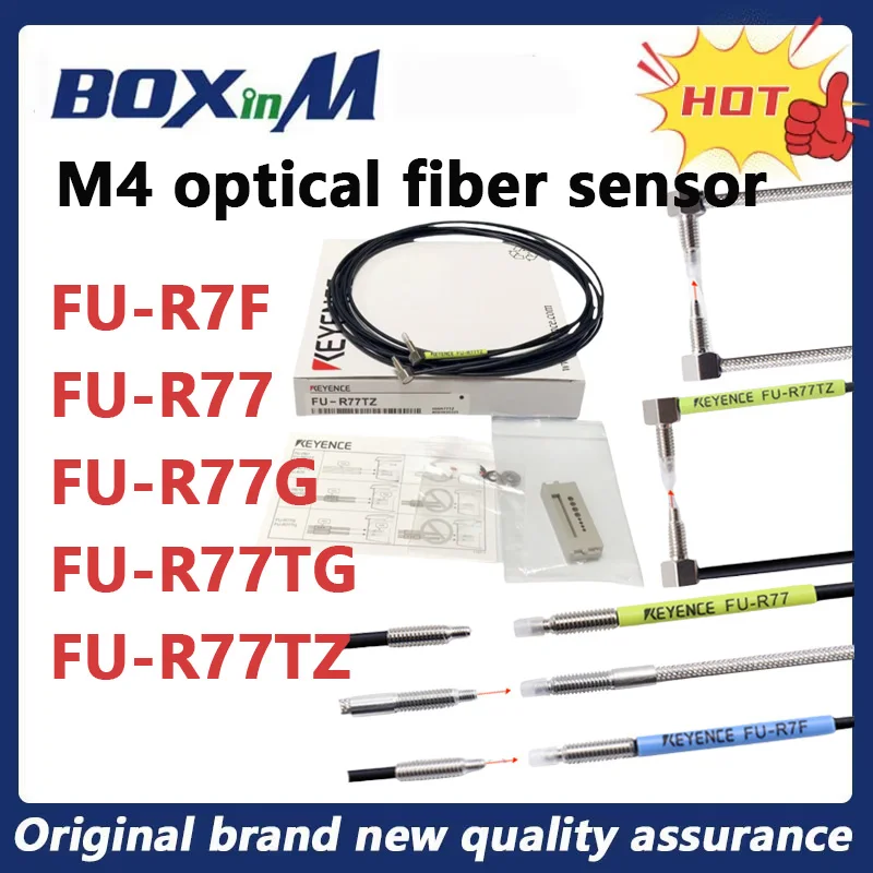 

New original KEYENCE FU-R7F FU-R77 FU-R77G FU-R77TZ FU-R77TG M4 Relative form Optical fiber sensor