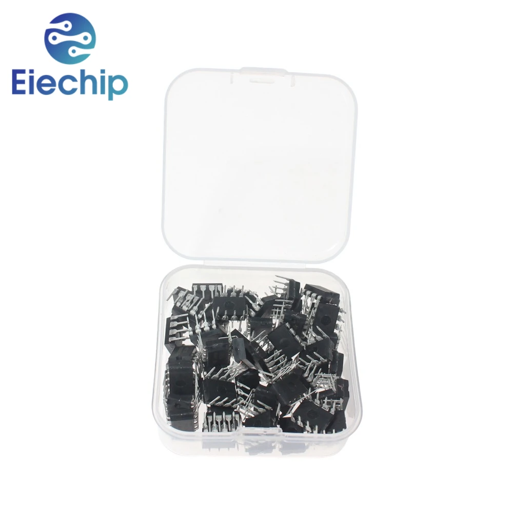 25PCS LM324N LM358P LM393P NE555P DIP Integrated Circuits Electronics Chip with Box