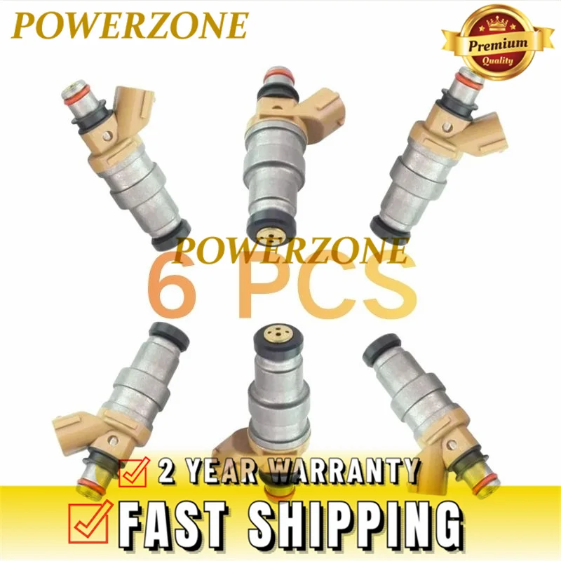 23209-11100 4 / 6 pcs Fuel Injector Nozzle 23250-11100 for Toyota Paseo 1.5L L4 1992-1993-1994-1995 2320911100 2325011100 NEW