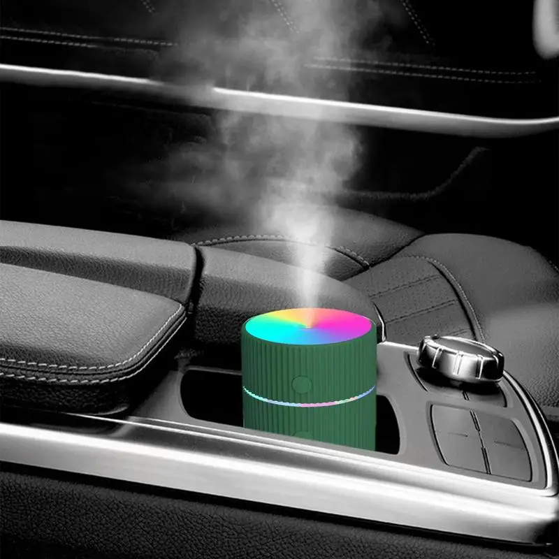 Mini umidificador USB para carros, Dashboard Air Diffuser, Household Desktop Aromatherapy Tool com Cool Mist, Acessórios para purificadores de ar