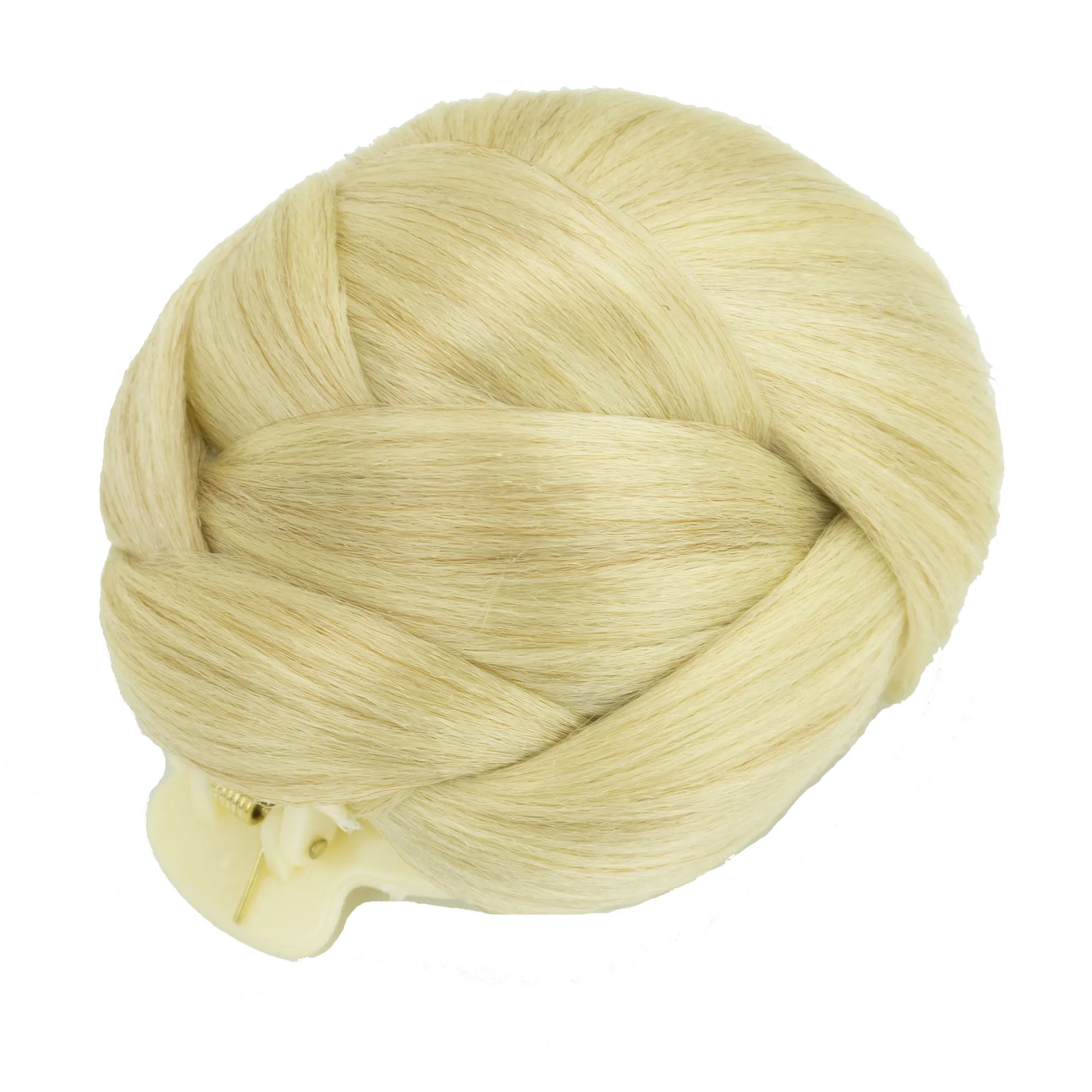 Soowee Synthetic Hair Braided Chignon Dancer Hair Donut Hairpieces Scrunchie Claw Hair Bun Updo