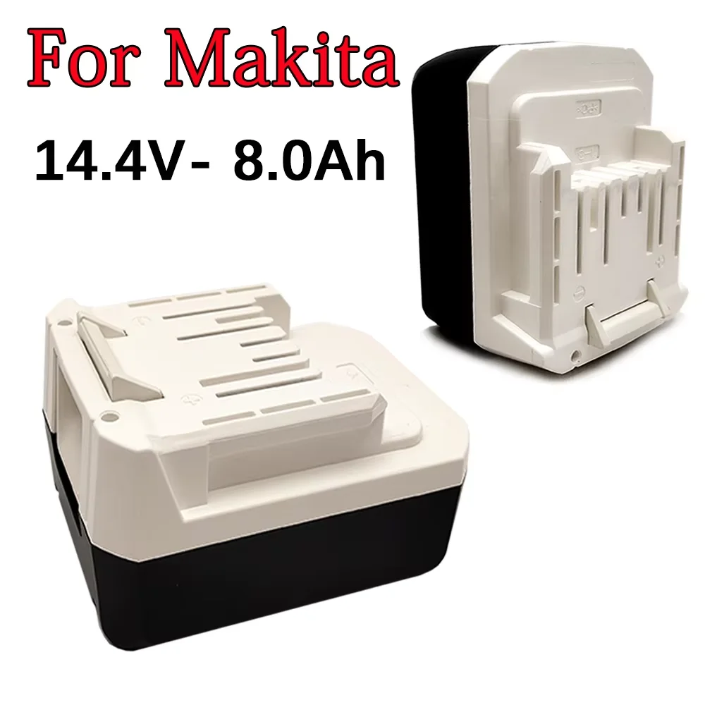 

8.0Ah Rechargeable Li-Ion Battery For Makita 14.4V BL1460G DC18WA DMR106 UH480D UH520D UM165D UR140D BL1413G