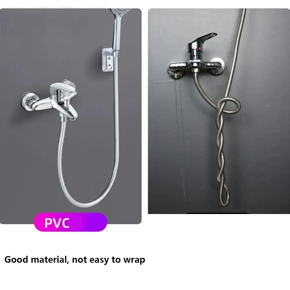 1.5/2.0/3.0M High Pressure Shower Hose Plumbing For Bathroom Accessories PVC Flexible Handheld Anti Winding GI/2 Universal Hose