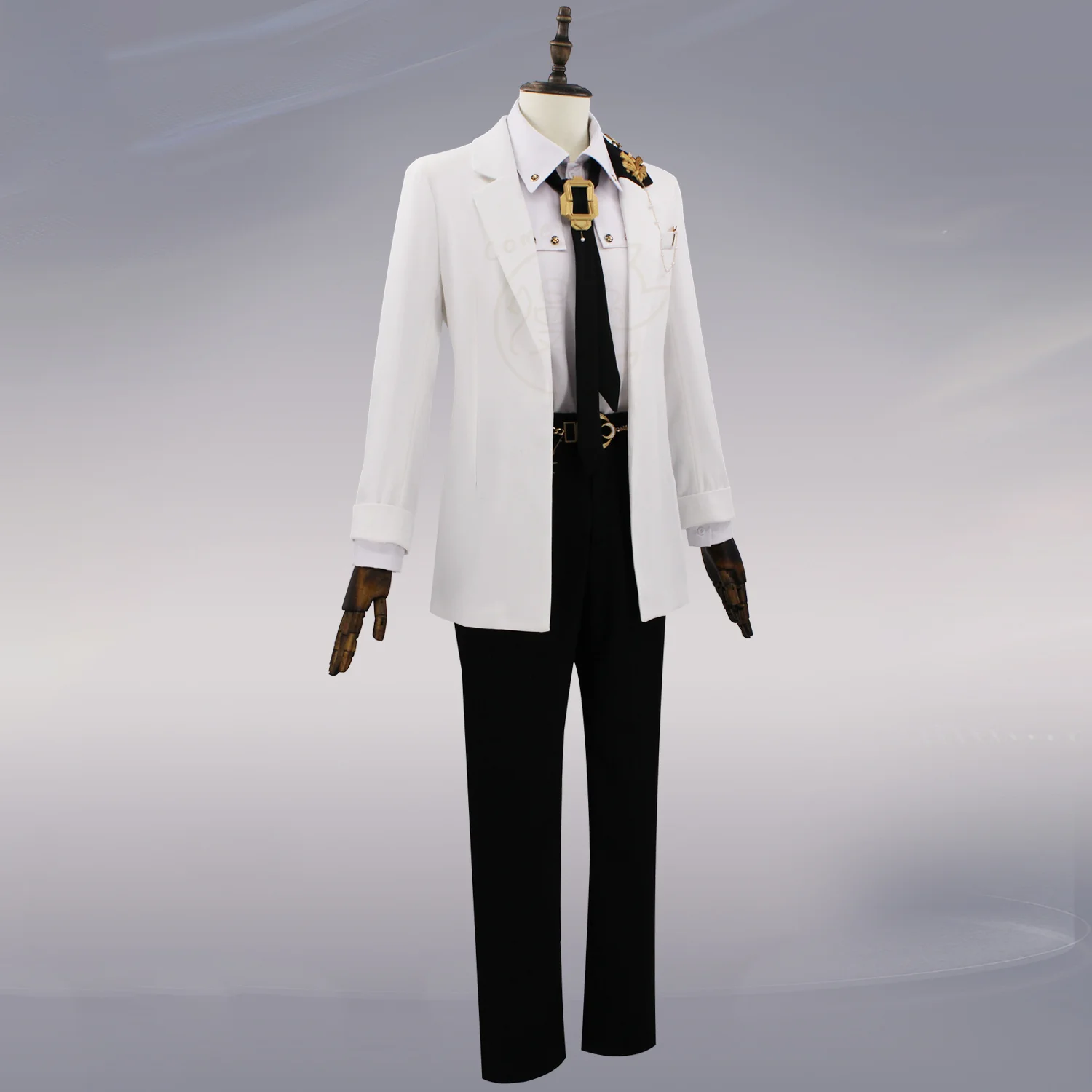 Game Love And Deepspace Rafayel Cosplay Costume Suits Adult Men Coat Uniform Top Pants Full Set Accessories Suit Outfits