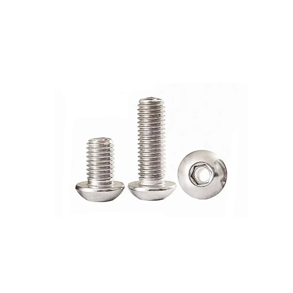 

M4 M5 M6 M8 M10 M12 304 Stainless Steel Round Head/Plate Head Hexagon Hollow Screw Hollow Bolt Mask Machine Threading