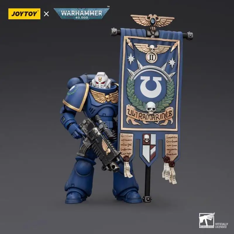 

JOYTOY Warhammer 40K Ultramarines Primaris Lieutenant Agarnath 12cm Articulated Action Figure Collectible Model For Collectors