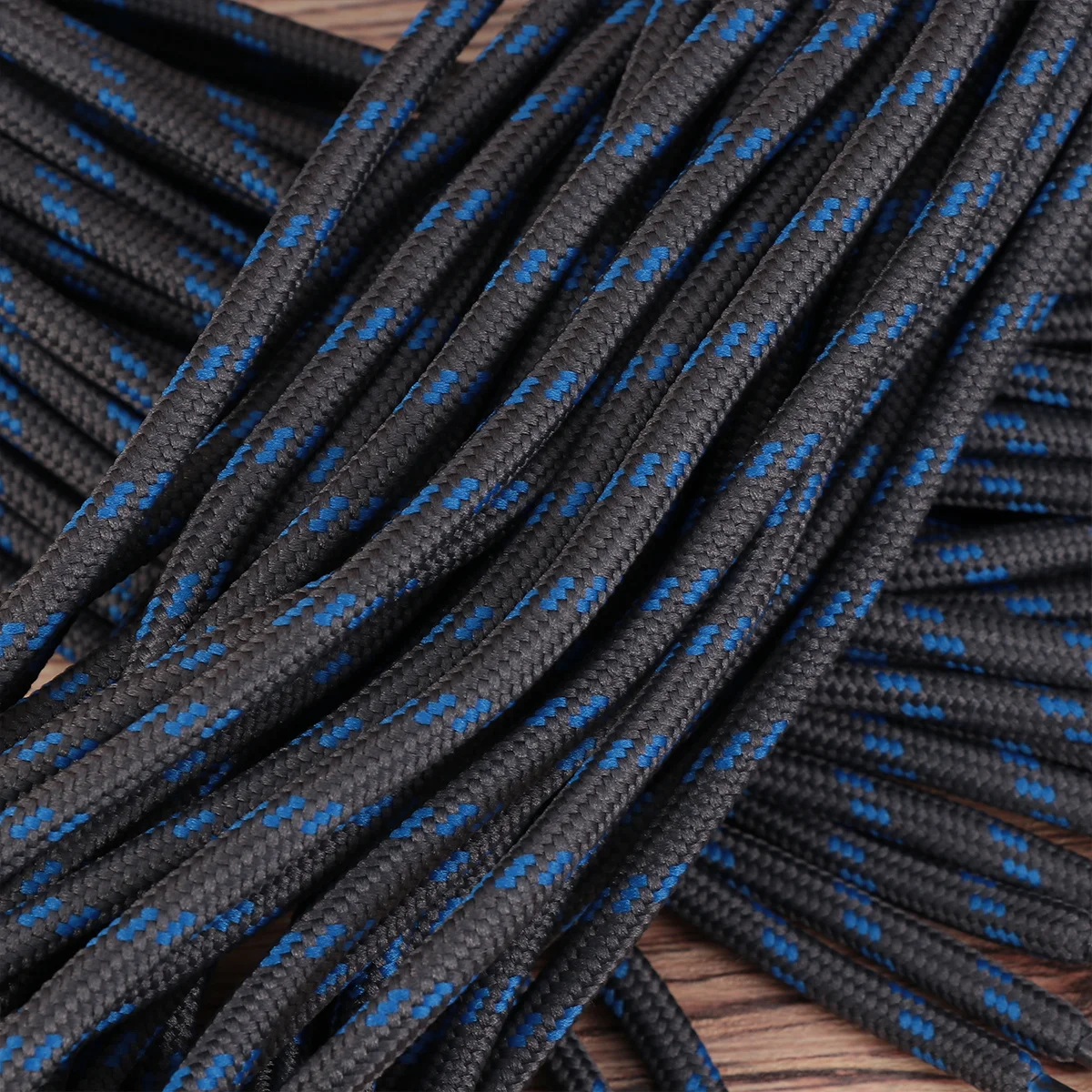 10 أزواج من أربطة الحذاء المضادة للانزلاق والتسلق مادة القماش السميكة للمشي لمسافات طويلة في الهواء الطلق والجري أحذية رياضية 140 سم ألوان متنوعة