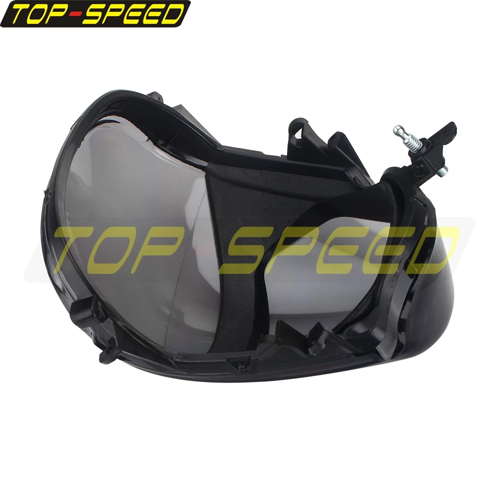 3 Styles Motorcycle Headlight Lens Front Light Glass Cover For Piaggio Zip 50 2T AC DT TT Base Pigmentato LC SP Fast Rider 49 2T